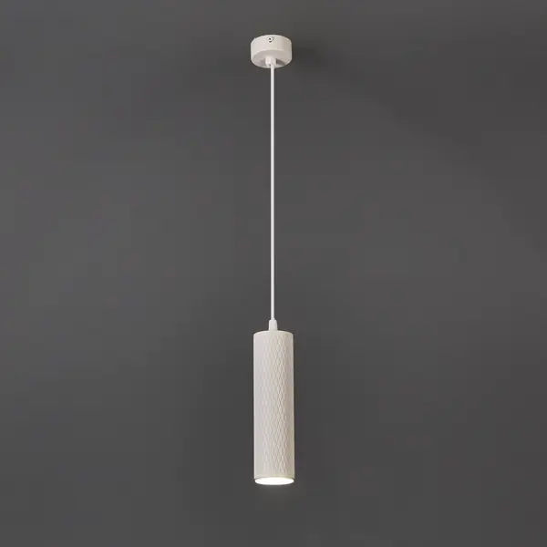 Люстра подвесная PL20 1 лампа 2 м² цвет белый люстра подвесная под лампу бриз 4х60 вт e27 220 в