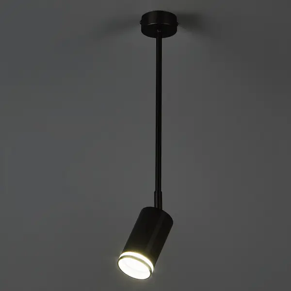 Светильник настенно-потолочный OL43 1 лампа 2 м² цвет черный cветильник настенно потолочный под лампу gx53 черный ml212