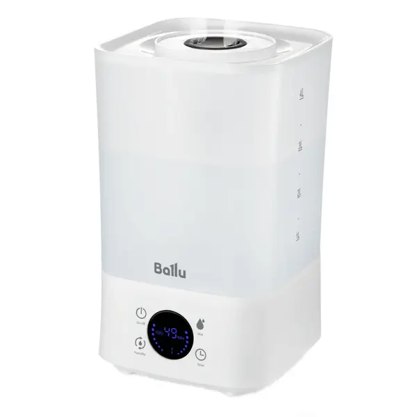 Увлажнитель воздуха ультразвуковой Ballu UHB-408 IT цвет белый электробатарея для отопления дома ballu enzo bec ezer 1000 отключение при опрокидывании мощность 1000 вт площадь 15 кв м