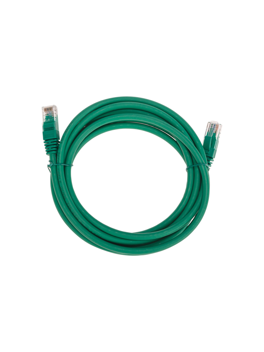 Патч-корд Rexant U/UTP cat 6 RJ45-RJ45 26AWG LSZH цвет зеленый 3 м ✳️  купить по цене 325 ₽/шт. в Санкт-Петербурге с доставкой в интернет-магазине  Леруа Мерлен