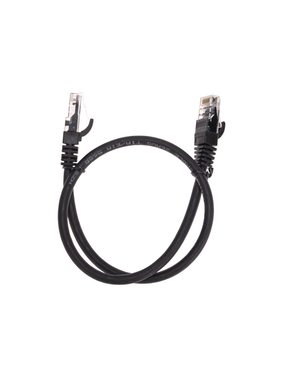 Патч-корд Rexant U/UTP cat 6 RJ45-RJ45 26AWG LSZH цвет черный 0.5 м ✳️  купить по цене 119 ₽/шт. в Санкт-Петербурге с доставкой в интернет-магазине  Леруа Мерлен