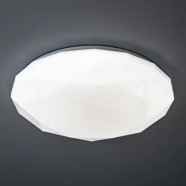 Светильник настенно-потолочный светодиодный диммируемый Ritter Brilliance c Алисой с д/у 60Вт 2700К-6500К+RGB цвет белый
