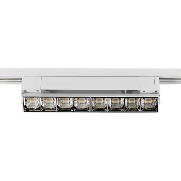 Трековый светильник-прожектор Jazzway PTR 2130R светодиодный 20 Вт 4000 К однофазный цвет белый