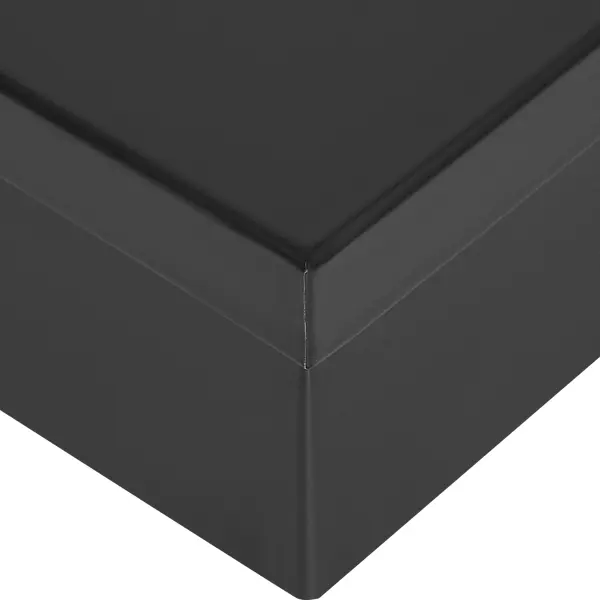 фото Коробка складная для хранения 27x35x10 см картон черный storidea