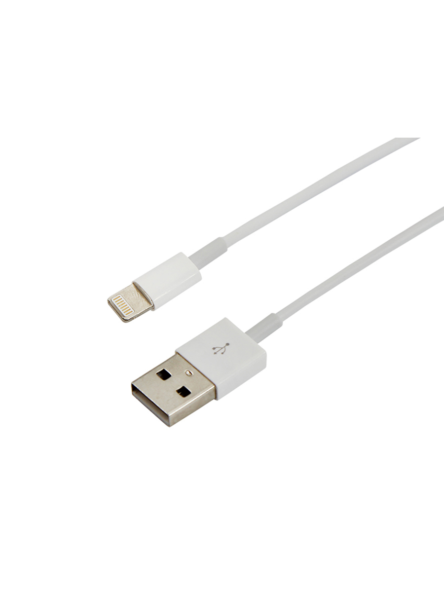 USB-Lightning кабель Rexant для iPhone ПВХ 1 м ? купить по цене 1602 ?/шт.  в Москве с доставкой в интернет-магазине Леруа Мерлен