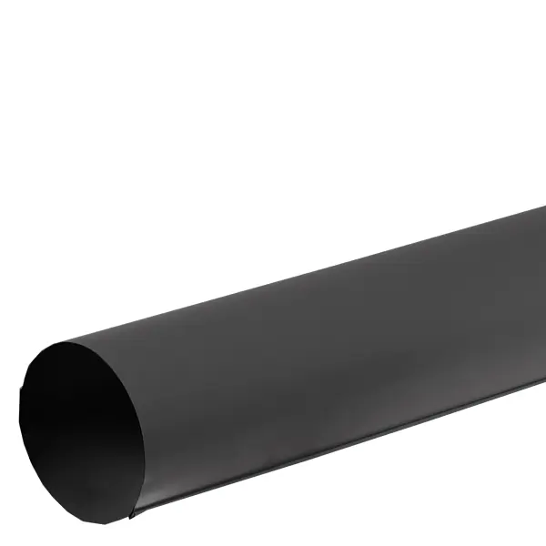 Труба водосточная Интерпрофиль 90 мм 2 м цвет серый водосточная труба docke