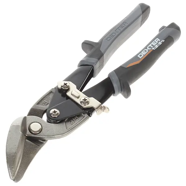 Ножницы по металлу правый рез Dexter BLD-0223 до 1 мм, 240 мм насадка биметаллическая полукруглая для резки металла dexter