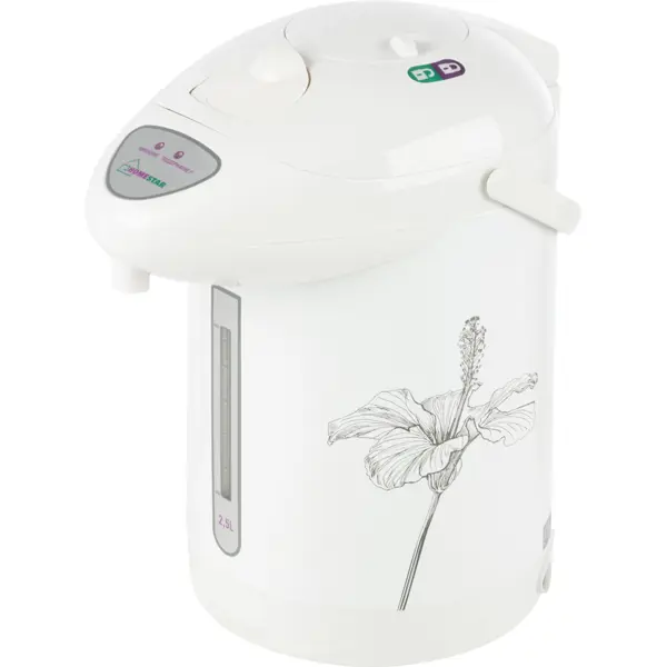 Электрический чайник Homestar HS-5001 1.7 л пластик цвет белый термопот luazon let 5001