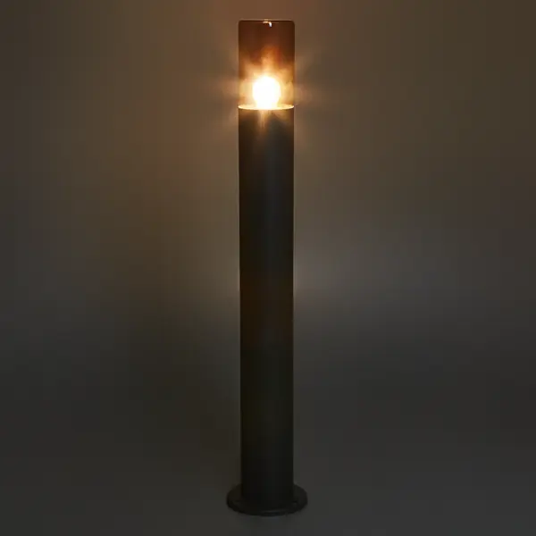 Столб уличный Ledvance «Endura Classic» Pipe AMB 80 см цвет черно-серебристый