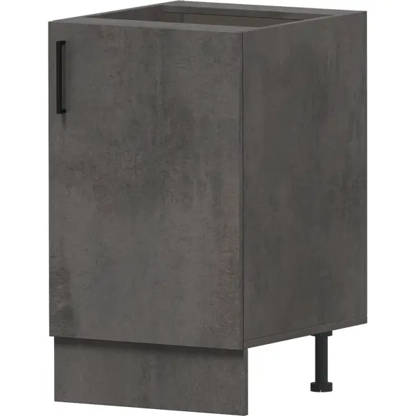 Шкаф напольный Парма 50x86x56 см ЛДСП цвет серо-коричневый плитка настенная керамин студио 60x30 см 1 98 м² матовая коричневый дерево