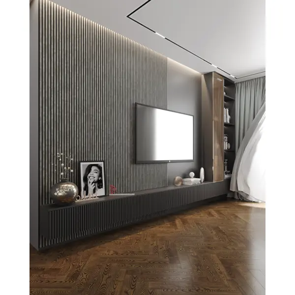 фото Панель стеновая decor-dizayn 904-69 10x150x3000 мм серый