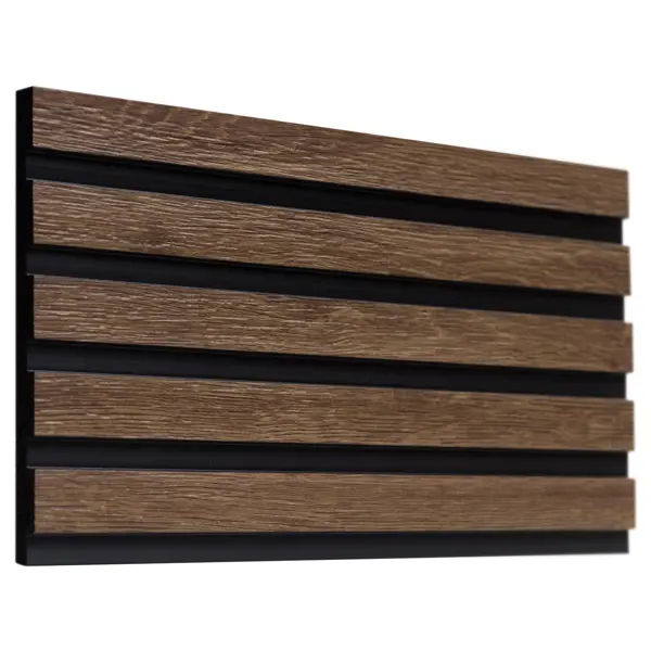 Панель стеновая Decor-Dizayn 904-66SH 10x150x3000 мм коричневый декоративный уголок к молдингу 130а decor dizayn