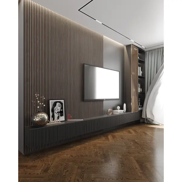 фото Панель стеновая decor-dizayn 904-66sh 10x150x3000 мм коричневый