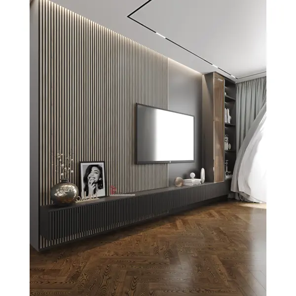 фото Панель стеновая decor-dizayn 904-65sh 10x150x3000 мм светло-коричневый
