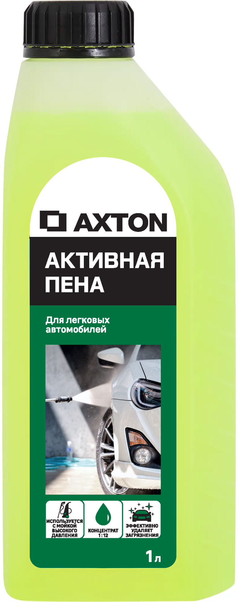 Активная пена для легковых авто Axton LMA40 1 л