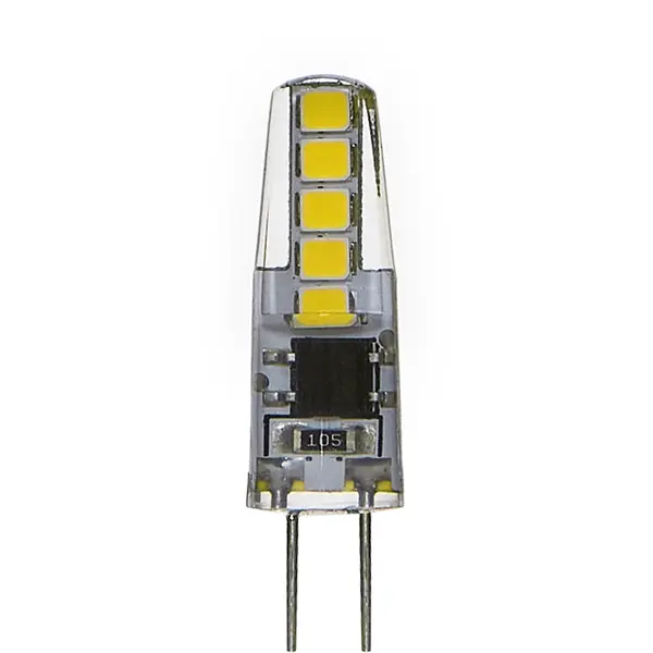 фото Лампа светодиодная elektrostandard g4 220 в 3 вт капсула прозрачная 270 лм холодный белый свет