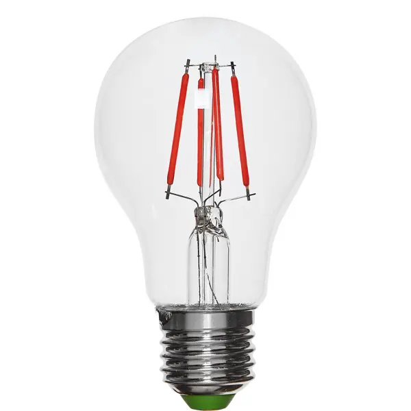 Лампа светодиодная Navigator E27 240 В 5 Вт груша 240 лм цвет красный светодиодный браслет 2 led cr2016x2 в компл красный