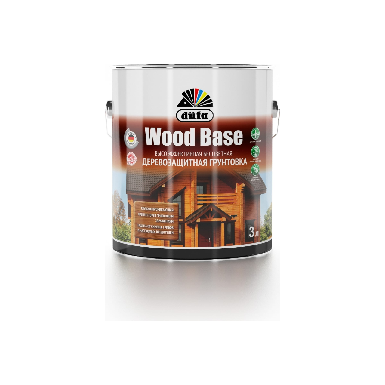 Dufa грунт Wood Base Aqua 9л. Dufa Wood protect бесцветный 3л. Dufa грунт "Grund d17" (1 уп. -12) 1л. Дюфа бесцветная пропитка.