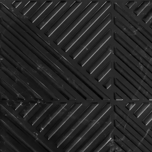 Стеновая панель ПВХ Мрамор Антико черный 1000x600x4 мм 0.6 м² декоративная стеновая панель grace