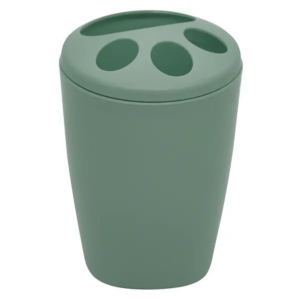 Подставка для зубных щеток Berossi Aqua LM пластик цвет зеленая миля ваза profile пластик светло зеленая 31 5 см