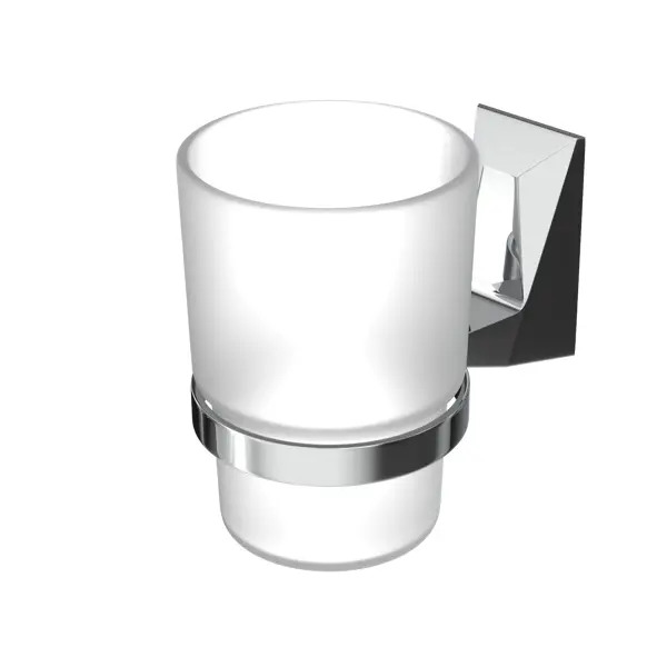 Стакан для зубных щеток Lemer Crystal стекло цвет прозрачный стакан для зубных щеток стекло рмс a6021