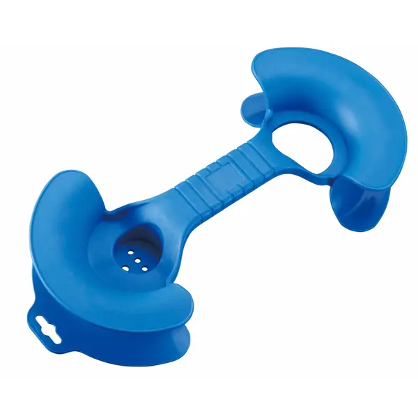 Ручка держатель Electraline для шнуров цвет синий держатель для хранения туалетной бумаги brabantia renew платиновый 280542