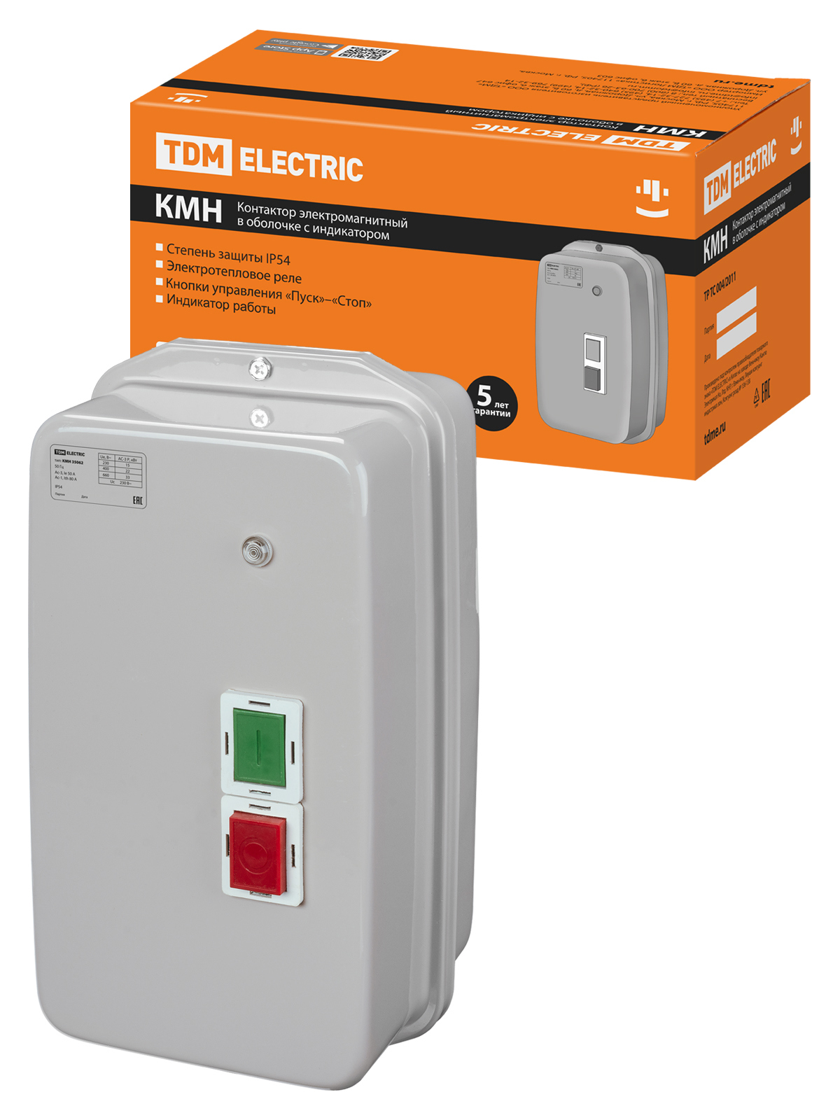 Контактор Tdm electric КМН35062 50 А 220 В SQ0709-0033 по цене 9155 ₽/шт.  купить в Москве в интернет-магазине Леруа Мерлен