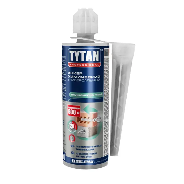 Анкер химический Tytan 2К 165 мл пистолет для монтажных клеев и герметиков tytan vector