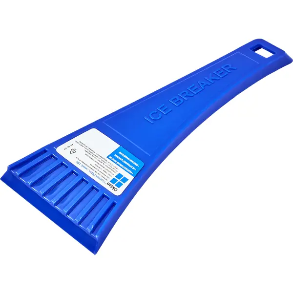Скребок для снятия наледи Oktan 18 см пластик синий скребок для снятия краски с удлиненной ручкой 100 мм
