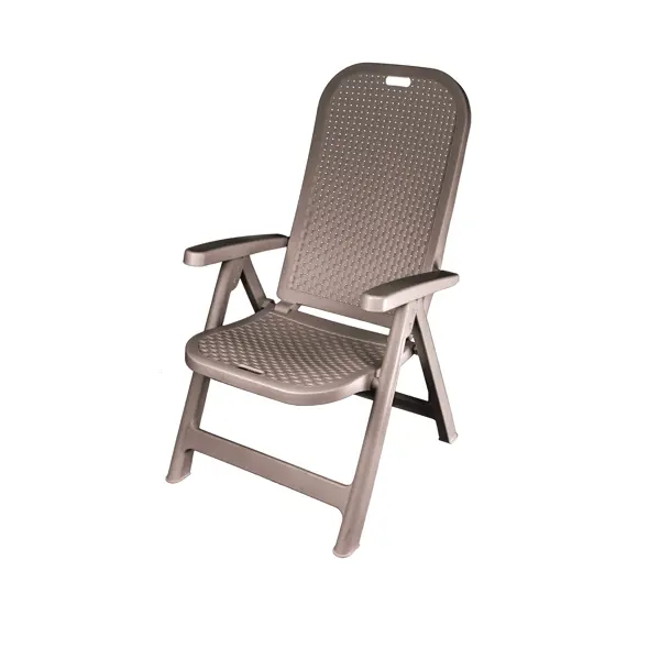 Кресло складное Adriano Discover 61x68x109 см полипропилен цвет бежевый стул обеденный dobrin jerry soft lmzl pp635 ножки светлый бук сиденья бежевый gr 03