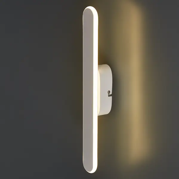 Настенный светильник светодиодный Freya «Старк» цвет белый стол журнальный старк квадро 400×400×455 мм дуб янтарный белый