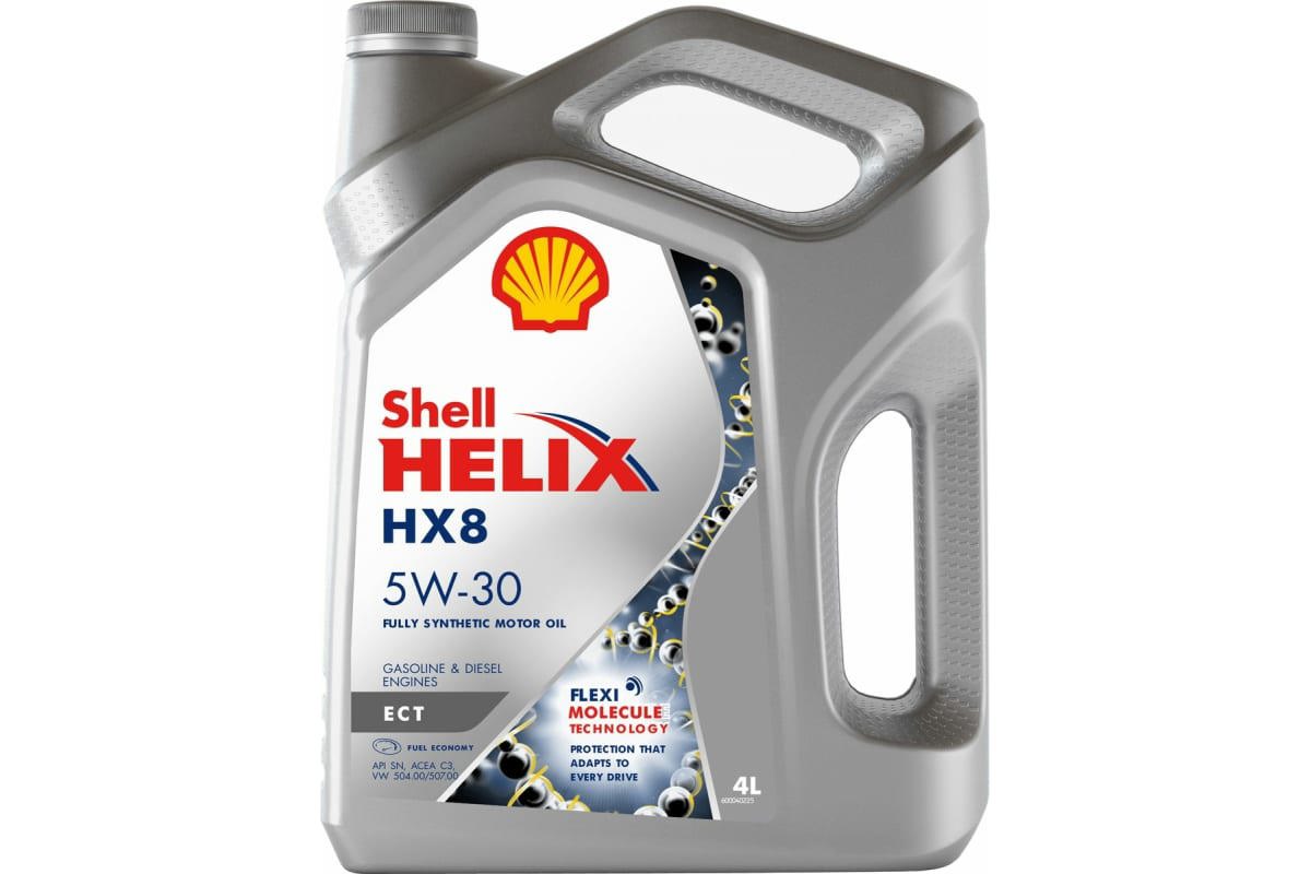 Масло моторное Shell Helix HX8 ECT 5W-30 C3 синтетика 4 л ✳️ купить по цене  4117 ₽/шт. в Санкт-Петербурге с доставкой в интернет-магазине Леруа Мерлен