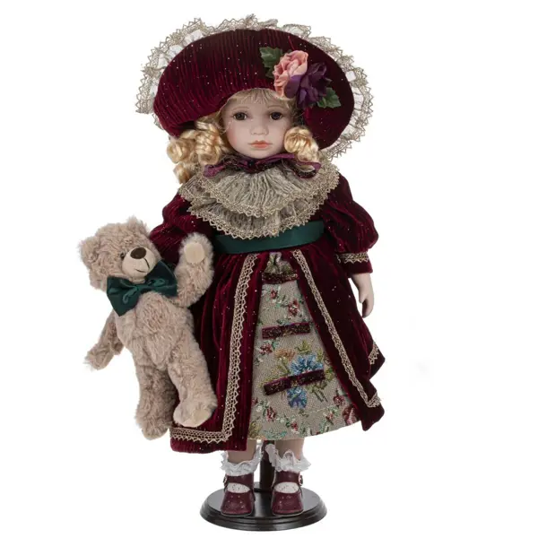 Декоративная фигура Remeco Collection кукла Алиса 45x20 см декоративная фигура remeco collection кукла алина 41x20 см