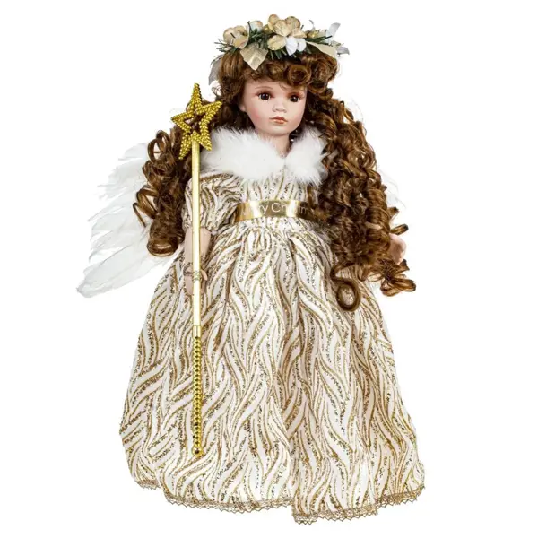 Декоративная фигура Remeco Collection кукла Ангел 41x20 см фигура декоративная дед мороз царский h50 см золотой