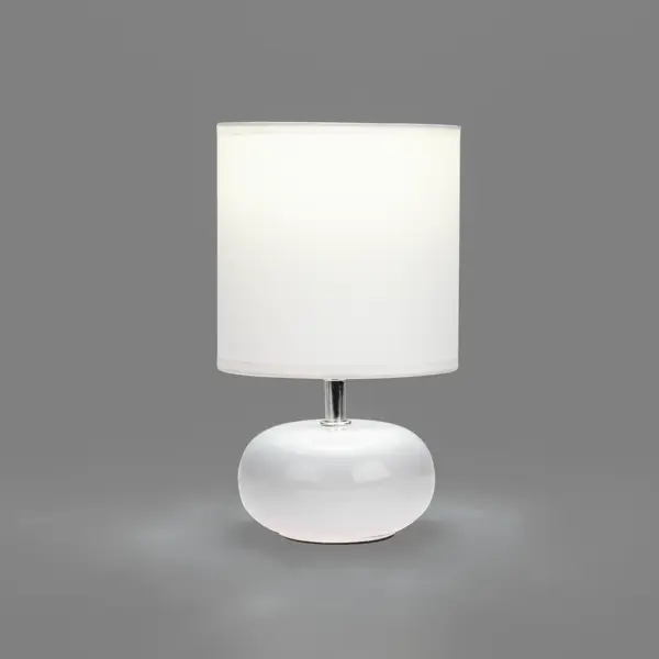 Настольная лампа Rexant «Форте» цвет белый шкаф зеркальный форте 70 см белый