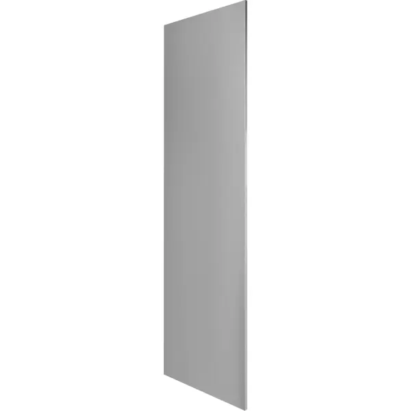 фото Дверь для шкафа лион 59.4x193.8x1.6 см цвет серый глянец без бренда