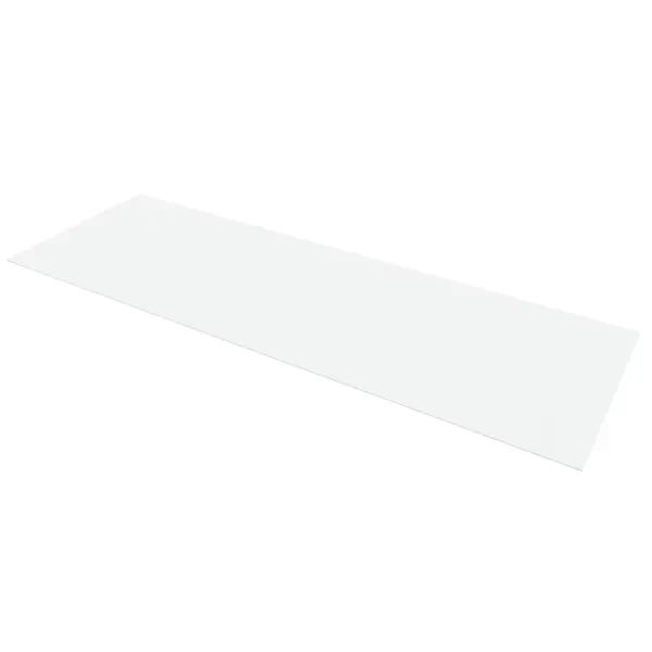 Стеновая панель ПВХ белый 1000x500x5 мм 0.5 м² для одежды плотный объемный доляна 60×110×30 см peva белый