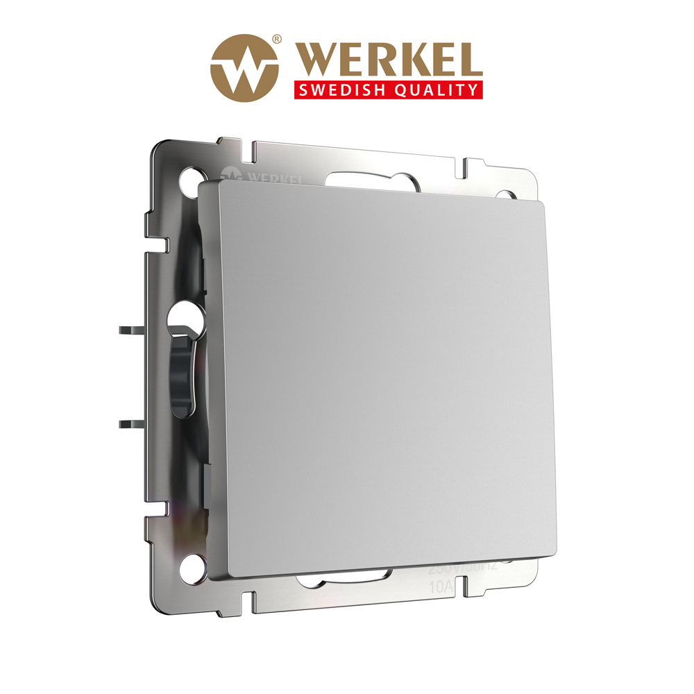  для дверного звонка проводная Werkel W1114506 цвет серебряный по .