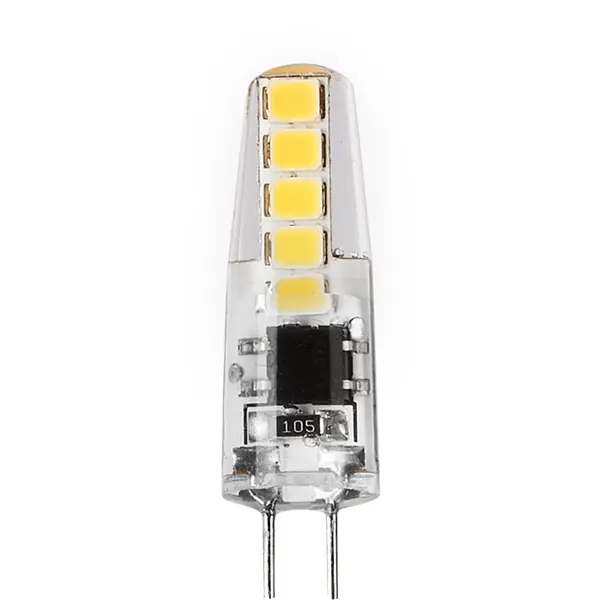 Лампа светодиодная Elektrostandard G4 220 В 3 Вт капсула прозрачная 270 лм нейтральный белый свет выключатель elektrostandard