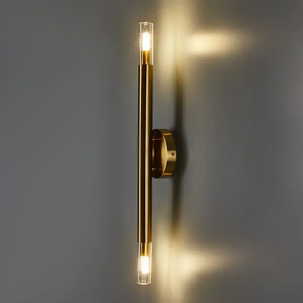 Светильник настенный бра Match FR6109WL-02G цвет золото уличный настенный светильник feron классика 11096