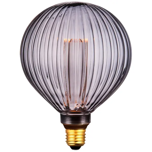 Лампочка декоративная G125T Вт дымчатая 4 Вт E27 8529 умная лампочка yeelight smart led bulb w3 multiple color yldp005