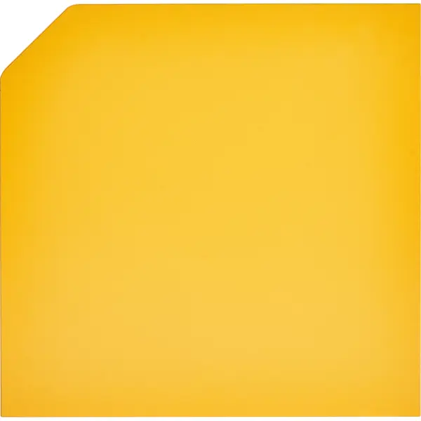 крепление настенное spaceo kub 3 5x5 см сталь цвет серебристый 2 шт Фасад Spaceo Kub 32.2x32.2x1.6 см МДФ цвет желтый