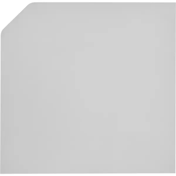 Фасад Spaceo Kub 32.2x32.2x1.6 см МДФ цвет серый чехол для одежды spaceo 60x135 см текстиль серый