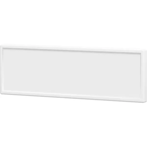 Фасад для кухонного выдвижного ящика Инта 39.7x12.5 см Delinia ID МДФ цвет белый