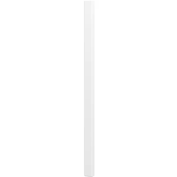 Угол для кухонного шкафа Инта 4x76.5 см Delinia ID ЛДСП цвет белый карниз верхний для шкафа инта delinia id 220x7 см лдсп белый