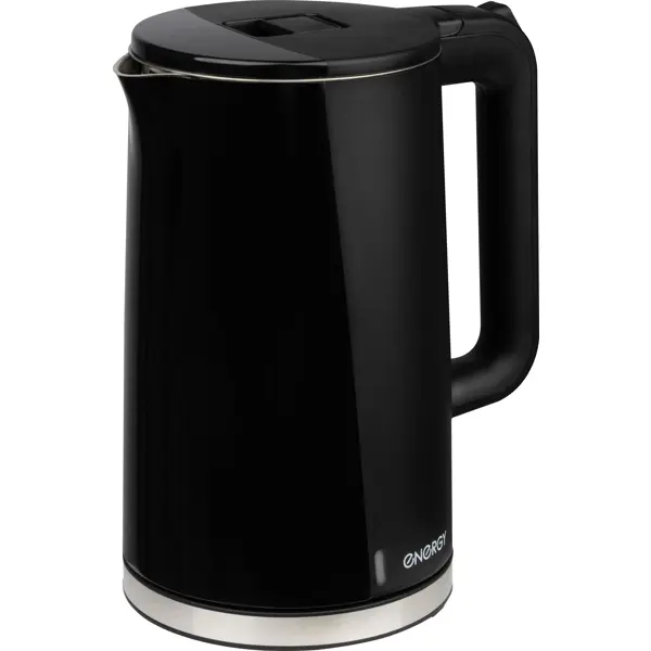 Электрический чайник Energy E-208 1.7 л пластик цвет черный чайник электрический energy e 210 153084 красный