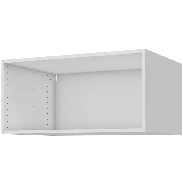 Каркас кухонного шкафа навесной 80x38.4x56 см Delinia ID ЛДСП цвет белый банная печь радуга пб 11б под навесной бак 45 л толщина стенки 6 мм