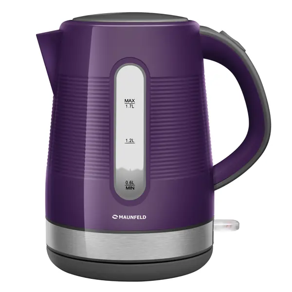 Электрический чайник Maunfeld MGK-631VL 1.7 л пластик цвет фиолетовый чайник электрический матрёна ma 153 1 2 л 105224