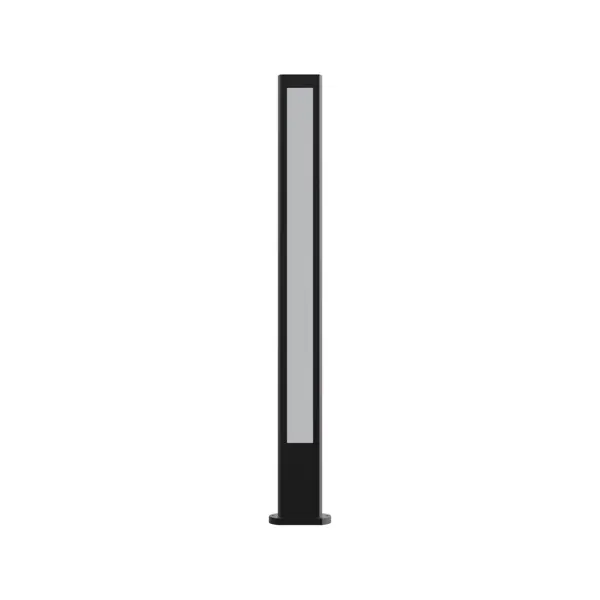 Столб уличный светодиодный Apeyron 100 см теплый белый свет цвет черный