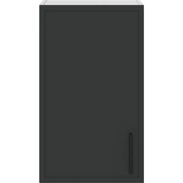 фото Шкаф навесной неро 40x67.6x29 см лдсп цвет серый delinia